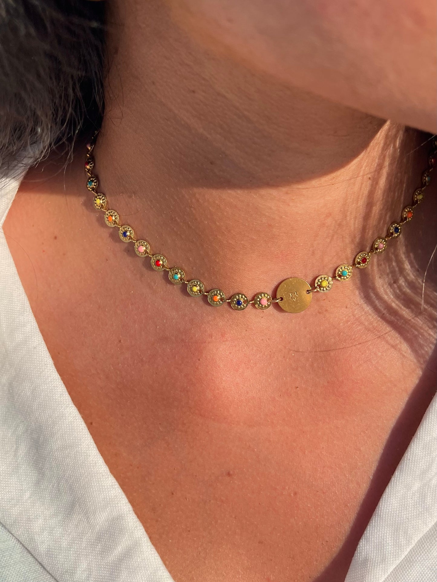 Collier Tasnime I Ras de cou personnalisable