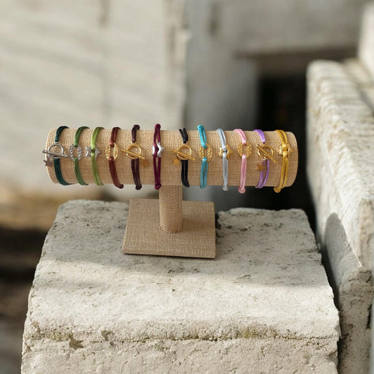 Bracelet satin personnalisable