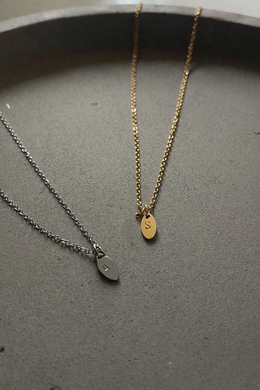 Collier initiales personnalisable