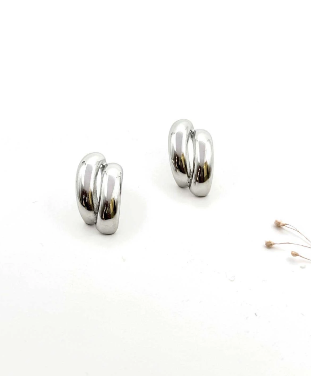 Boucle d'oreille Ambre