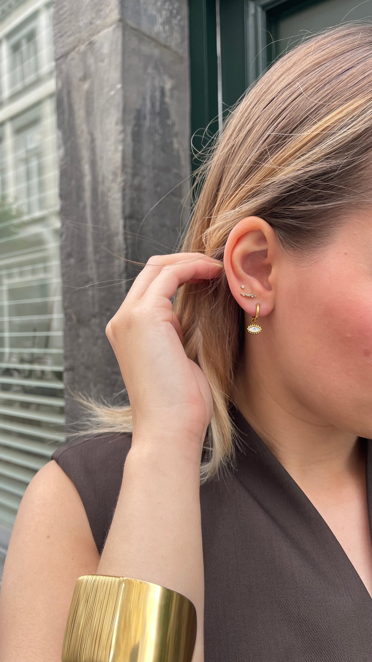 Boucle d'oreille Ora